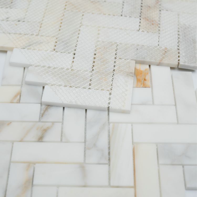 Herringbone Sunrise Honed 11 x 12.5